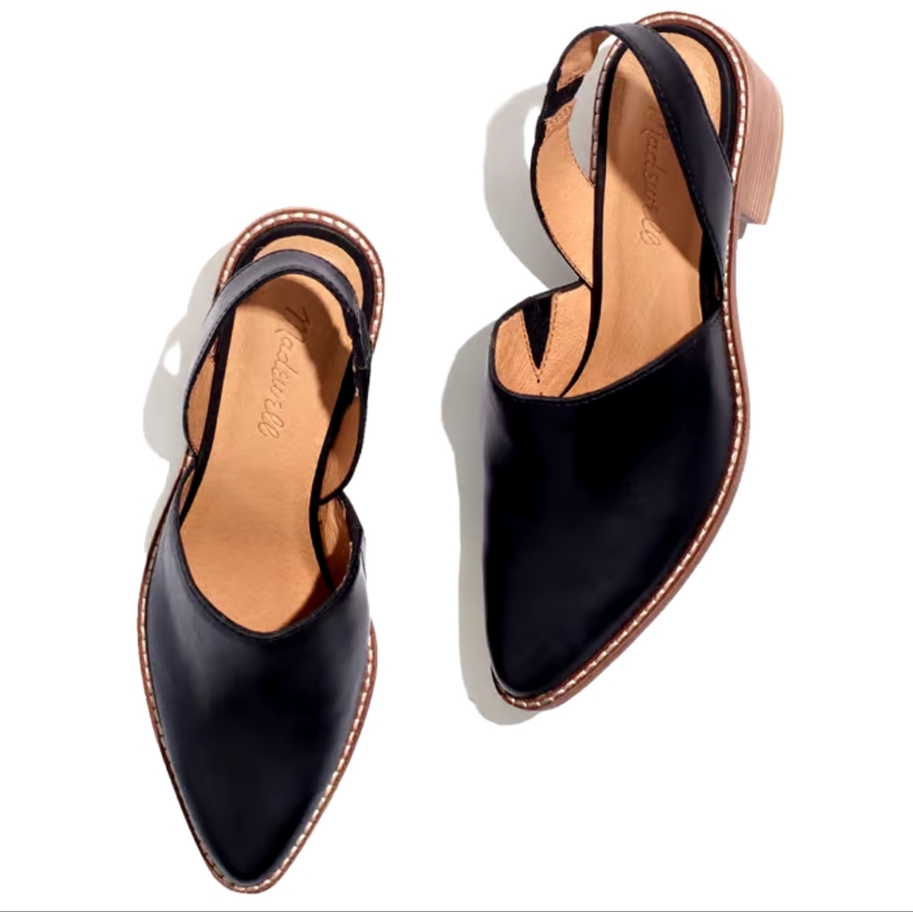 Madewell Robbie Slingback Mule - Black
